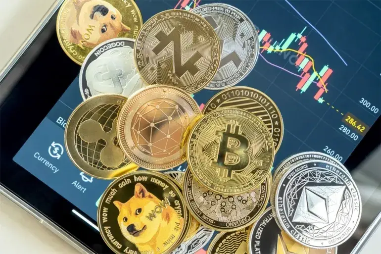 أصول رقمية على تطبيق تداول بينانس