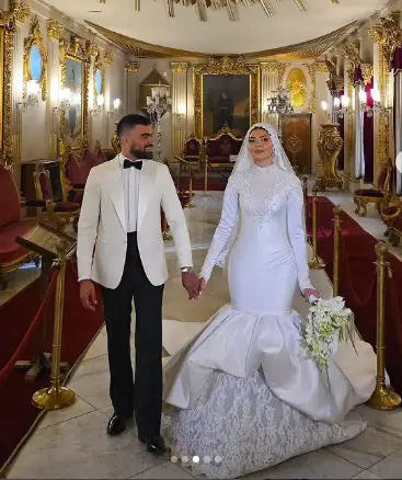 صورة مرتبطة بحفل زفاف هند مدحت