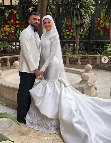 صورة مرتبطة بزفاف هند مدحت ومحمد مكاوي