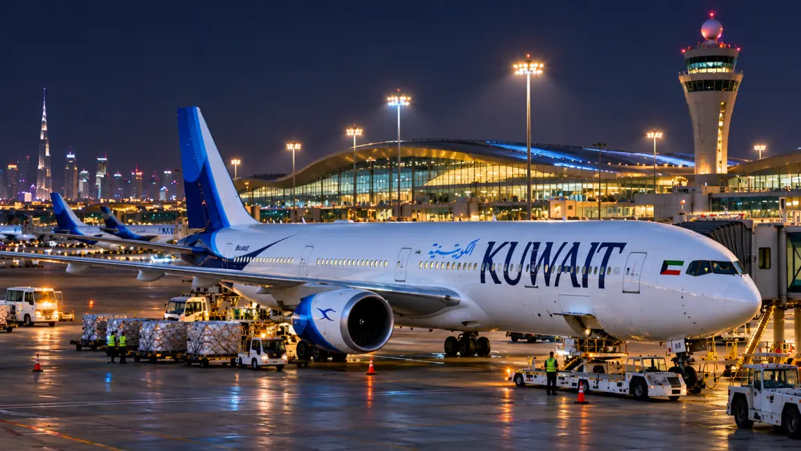 Kuwait Airways Cancels KU775 and KU776 Between Kuwait and Riyadh Due to Airport Closure
