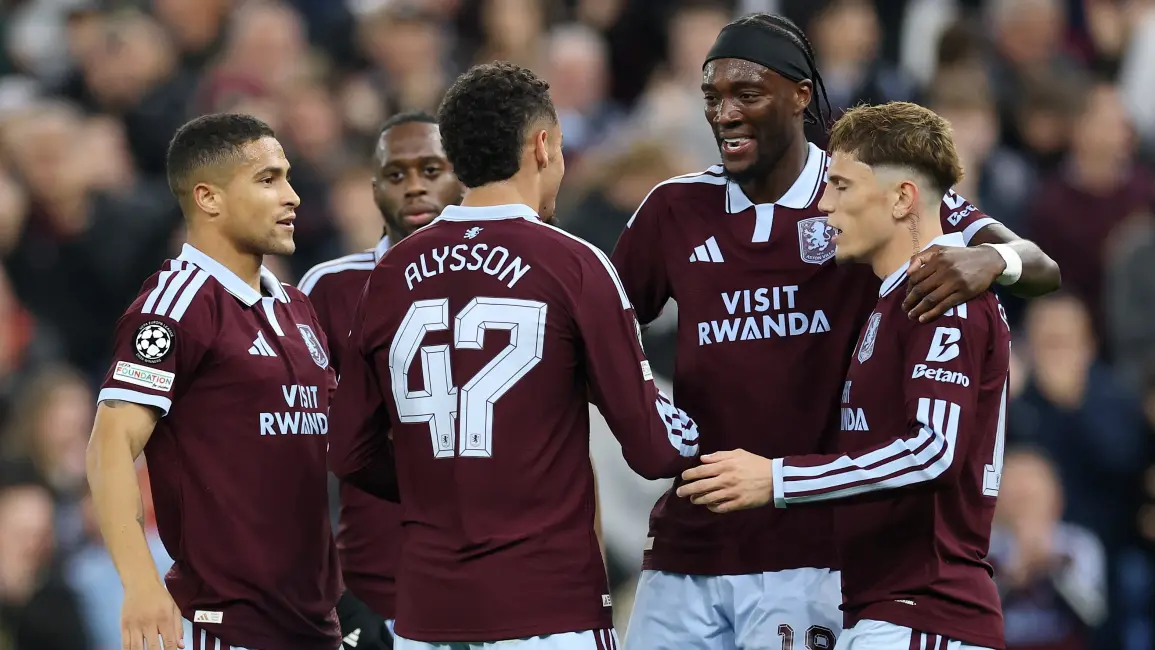 Aston Villa hit six against Fenerbahce for record European win