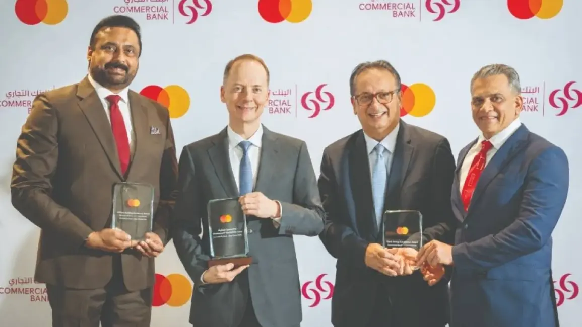Commercial Bank receives three Mastercard awards for premium card portfolio
