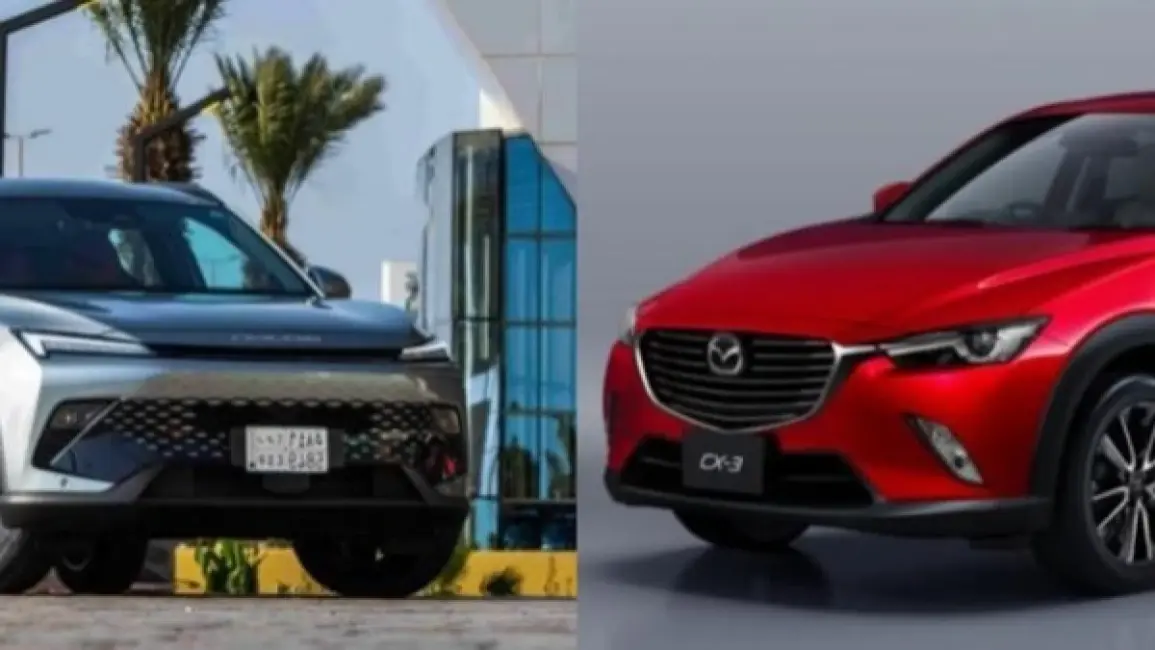 مقارنة بين بايك X55 e ومازدا CX-3 موديل 2027 في السوق المصري