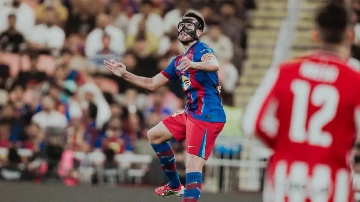إصابة إريك جارسيا تقلق برشلونة قبل باريس سان جيرمان والكلاسيكو