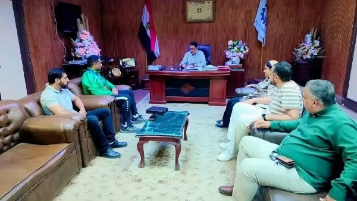 تكريم حسام ماضي بالغربية بعد برونزية بطولة العالم للمصارعة في عمّان