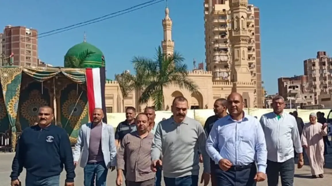 جولة لمتابعة تأمين وخدمات مولد سيدي إبراهيم الدسوقي في دسوق