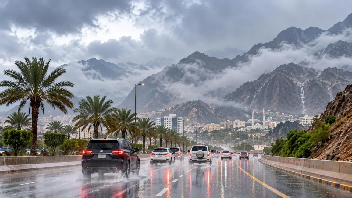 الأرصاد السعودية تحذر من أمطار غزيرة وسيول وبرد ورياح نشطة في مناطق واسعة الجمعة 23 أكتوبر