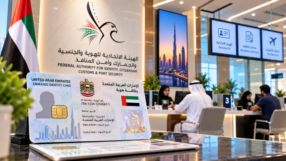 الهوية والجنسية الإماراتية: تجديد الهوية للمواطنين قبل انتهائها بعام كامل.. الشروط والرسوم وغرامات التأخير 2026