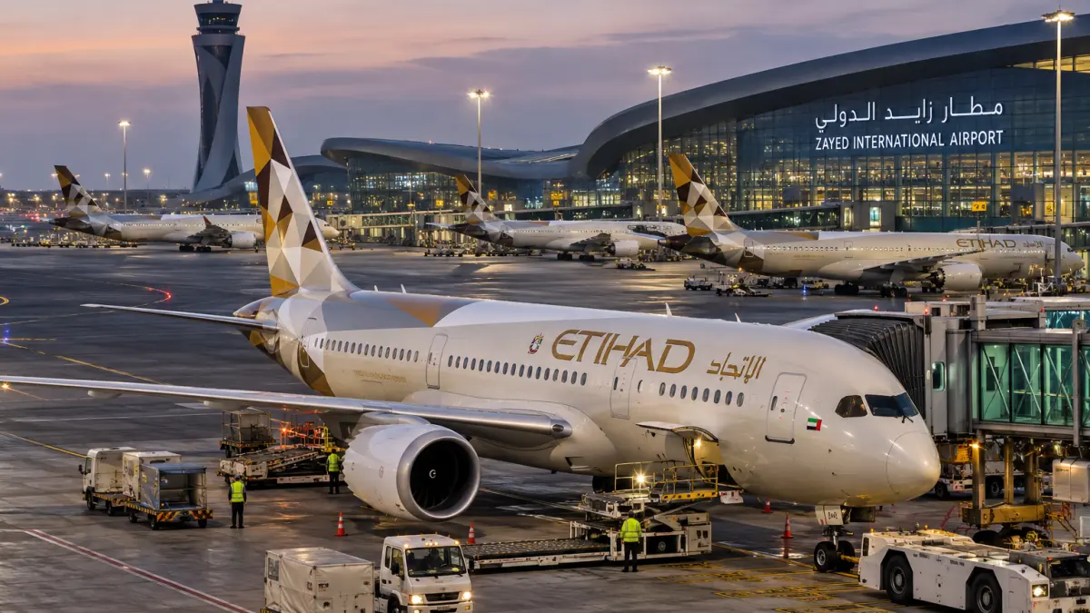 Etihad cancels Abu Dhabi‑Riyadh flights on Oct 10 due to Riyadh airport disruption