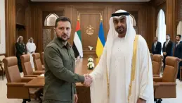 محمد بن زايد وزيلينسكي