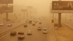 عاصفة ترابية في مصر