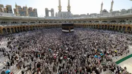 حجاج في مكة المكرمة