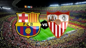 موعد مباراة برشلونة وإشبيلية والقنوات الناقلة في الدوري الإسباني اليوم السبت 14 مارس 2026