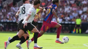 ملخص أهداف مباراة برشلونة وفالنسيا.. خماسية نظيفة للبرسا ويعتلي صدارة الدوري الإسباني