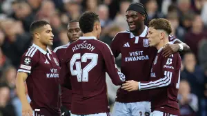 Aston Villa hit six against Fenerbahce for record European win