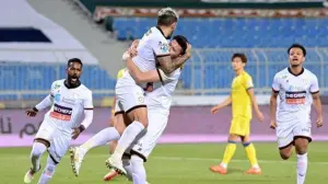 انتهاء نتيجة مباراة الشباب والتعاون بثلاثة أهداف دون رد في الدوري السعودي