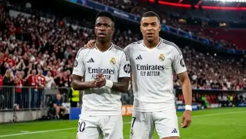 التشكيل الرسمي لريال مدريد بقيادة مبابي وفينيسيوس