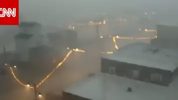 مشهد دمار بعد إعصار في الولايات المتحدة