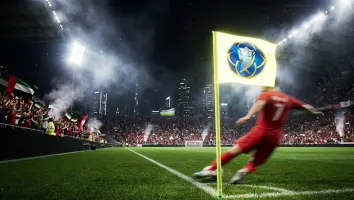 أجواء ملعب زعبيل استعداداً لمباراة النصر والوصل