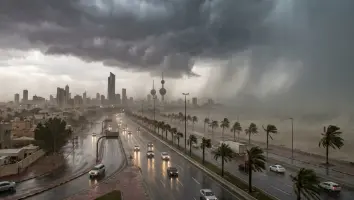 حالة الطقس في الكويت