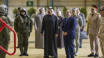 مقاتلات جوية مصرية في الإمارات