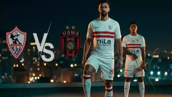مبارة الزمالك ضد إتحاد العاصمة في نهائي الكونفدرالية