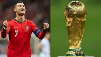 كريستيانو رونالدو يرتدي قميص المنتخب البرتغالي