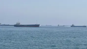 Oil Tanker in Strait of Hormuz