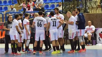 فريق كرة اليد بنادي الزمالك