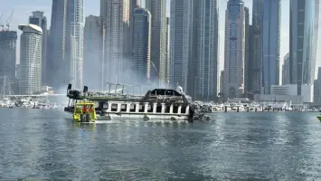 Dubai: Boat Fire in Harbour Area, No Injuries Reported