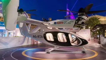 UAE names first flying taxi station "Dubai International Vertiport"