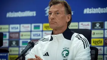 رينارد: مباراة الأخضر أمام اليابان تحدٍ هائل في التصفيات الآسيوية