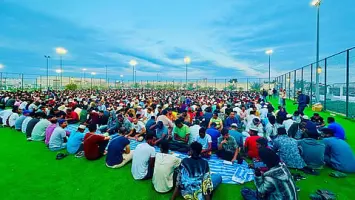 3000 صائم يفطرون يومياً في مسجد البشير بالشارقة