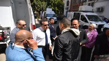 جولة تفقدية لوزير الصحة في المعامل المركزية والعلاج الحر لمتابعة أعمال التجديد