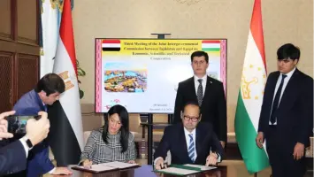 مصر وطاجيكستان تبحثان سبل تعزيز التعاون الصحي والشراكة الدوائية