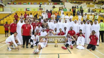 فريق الشارقة يتوج بلقب كأس الاتحاد للسلة ويهدي جماهيره عيدية مميزة