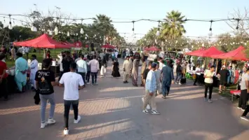 إقبال كبير على الحدائق والمرافق الترفيهية في دبي خلال عيد الفطر