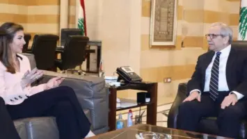 أجواء إيجابية تسيطر على اللقاء بين رئيس الوزراء نواف سلام ونائبة المبعوث الأميركي مورغان أورتاغوس