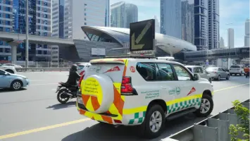 احتفالات شرطة دبي بمناسبة يوم العمال تتضمن مسابقات وهدايا