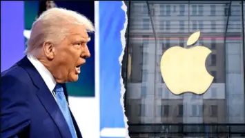 ترامب: رسوم 25% على آبل إذا لم تصنع الآيفون في أميركا