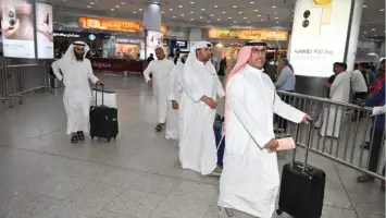 عودة طلائع حجاج الكويت بعد أداء مناسك الحج