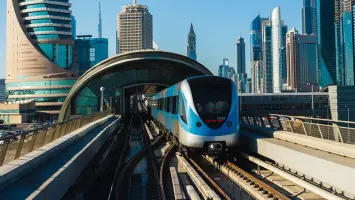 هيئة الطرق بدبي توسع محطة مترو برج خليفة - دبي مول