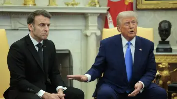 ماكرون: التزام قوي من ترمب لوقف النار في غزة