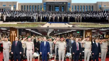 الأكاديمية العسكرية المصرية تحتفل بخريجي الدورات التديريبة للعاملين بالنقل والمالية