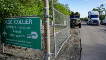 Immigration Detainees Arrive at Florida's 'Alligator Alcatraz'