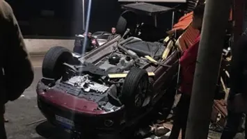 مصرع شاب مصري في انقلاب سيارة على طريق الفيوم القاهرة الصحراوي