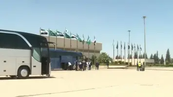 Saudi Delegation Arrives in Damascus for Economic Forum