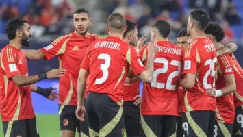 الأهلي يختتم معسكره الخارجي بمواجهة ودية ضد البنزرتي