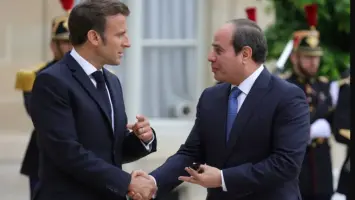 الرئيس السيسي يرحب بنية فرنسا الاعتراف رسميًا بدولة فلسطين