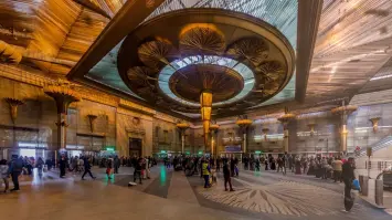 اصطدام قطار بالرصيف في محطة رمسيس بلا إصابات